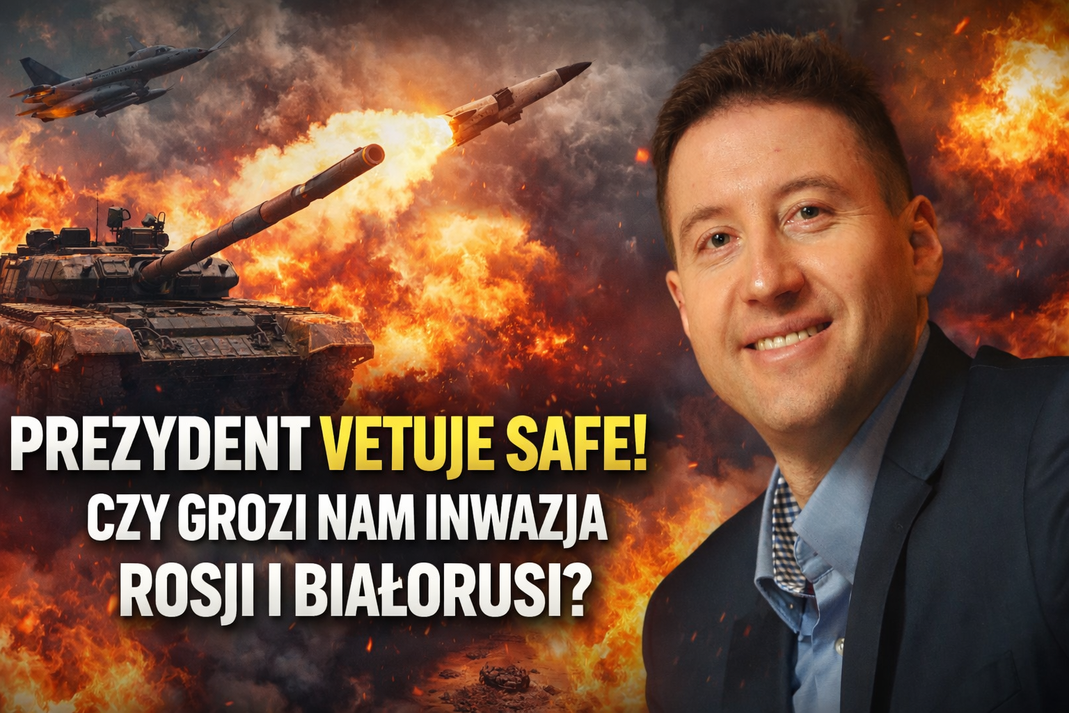 Prezydent zawetował SAFE! Czy grozi nam inwazja Rosji i Białorusi?