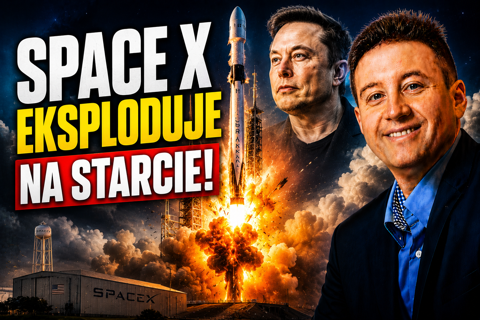 Czy Space X będzie miał udany debiut? Wideo