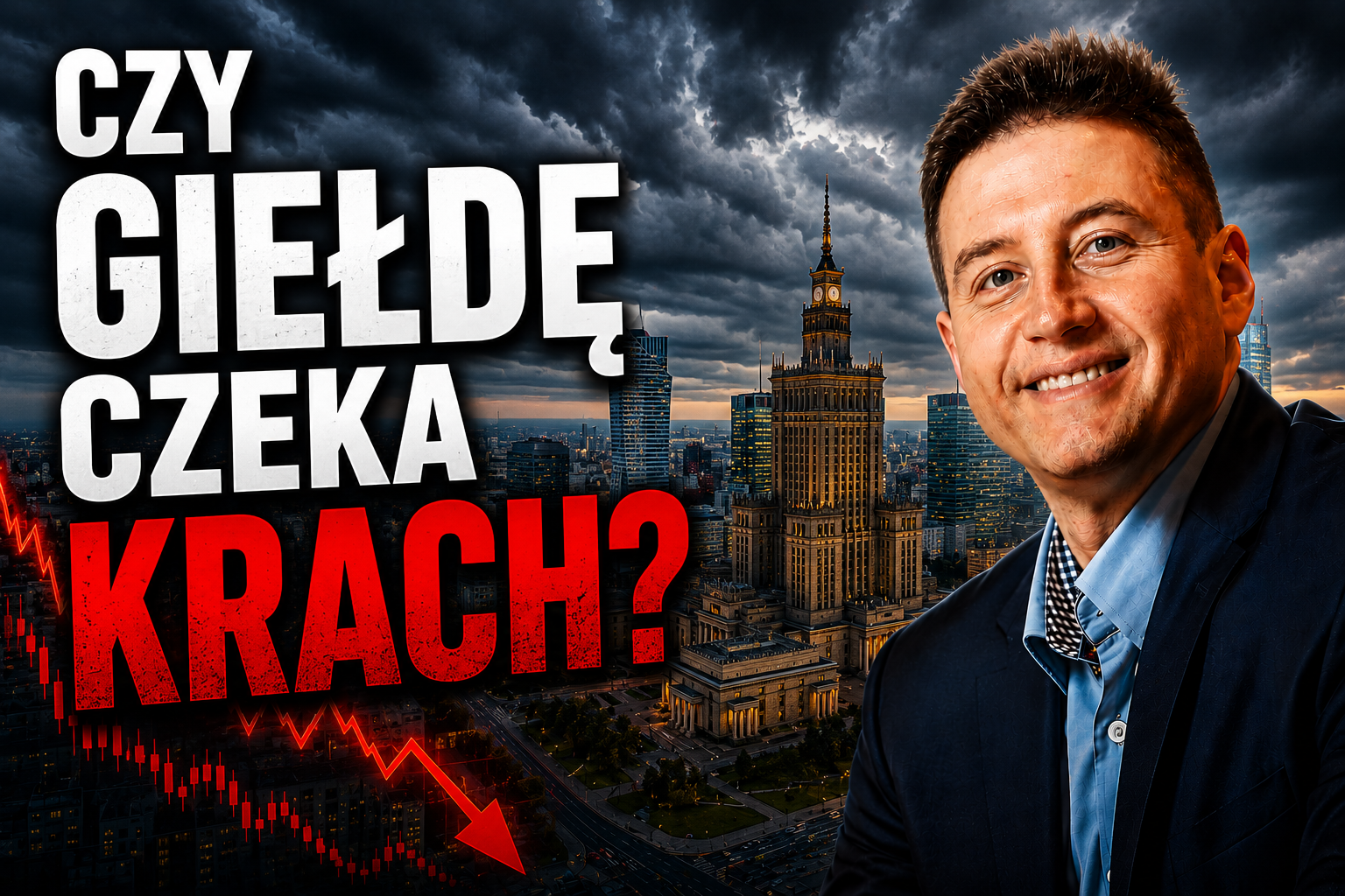 Czy giełdę czeka KRACH??? Przegląd rynku akcji, złota i krypto
