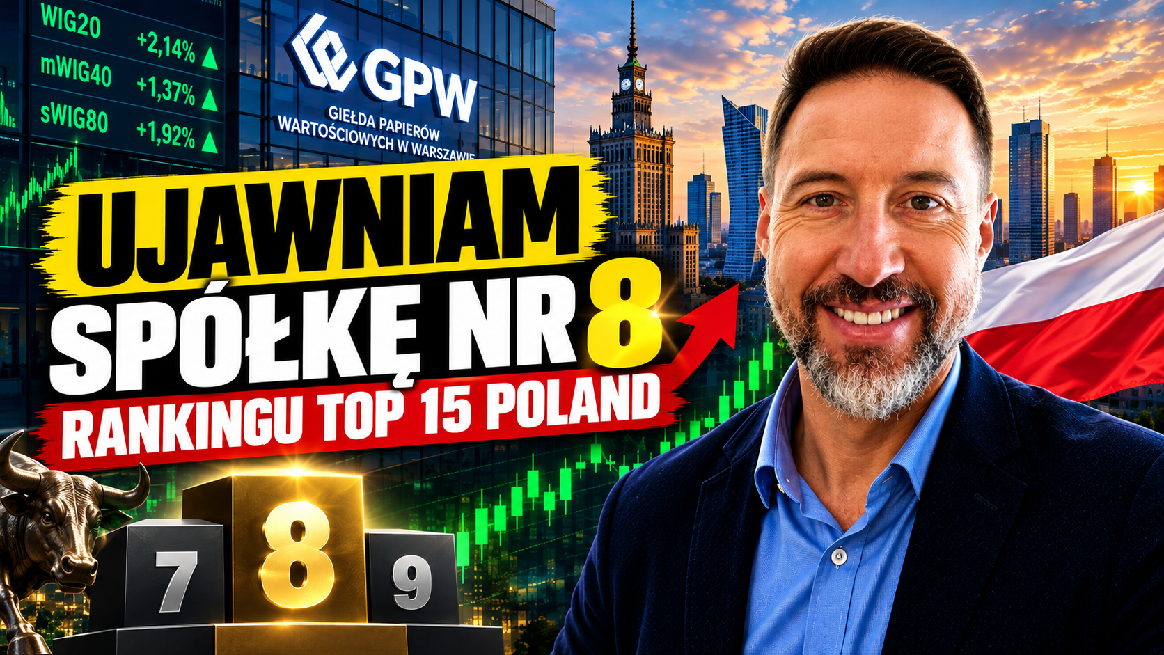 Ujawniam spółkę nr 8 rankingu TOP 15 Poland LIVE!