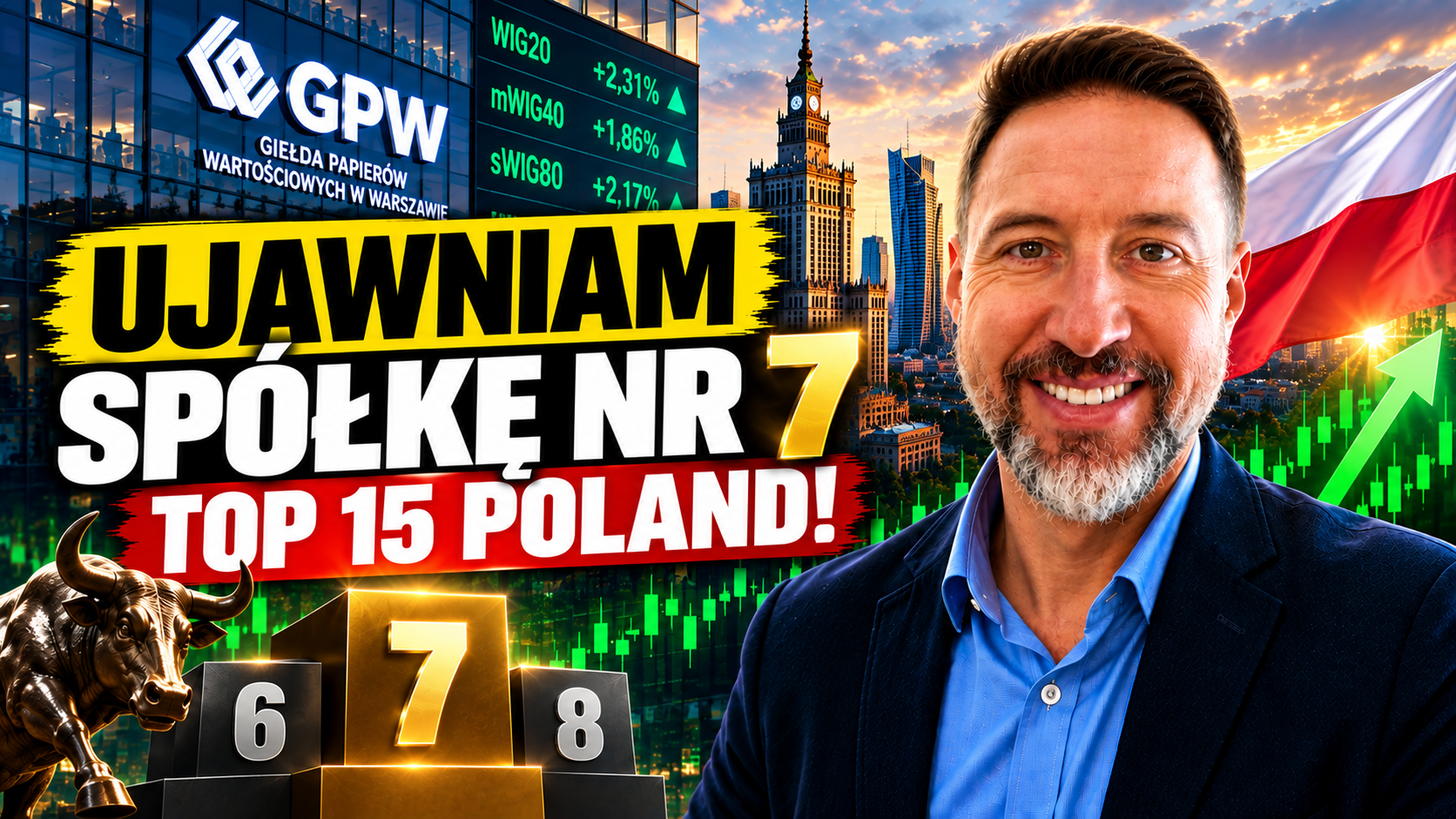Ujawniam spółkę nr 7 rankingu TOP 15 Poland - wideo
