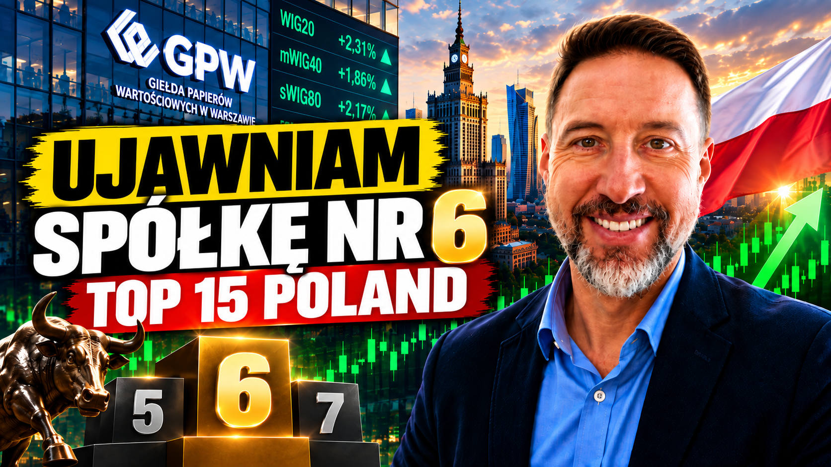 Ujawniam spółkę nr 6 rankingu TOP 15 Poland LIVE!