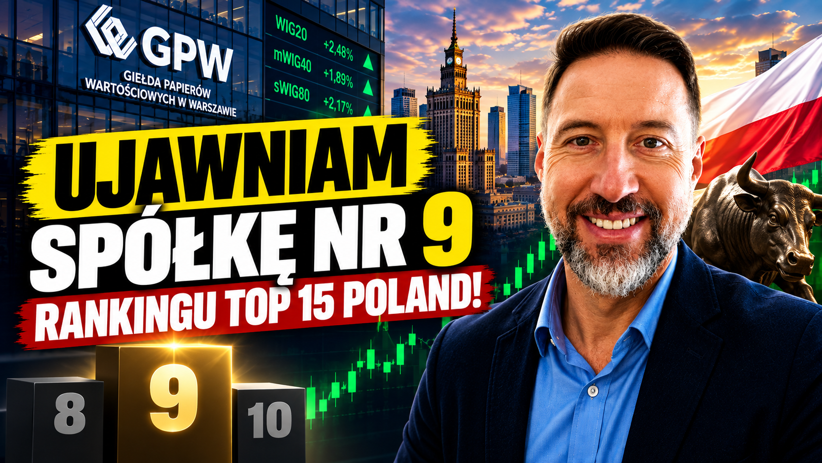 Ujawniam spółkę nr 9 rankingu TOP 15 Poland LIVE!