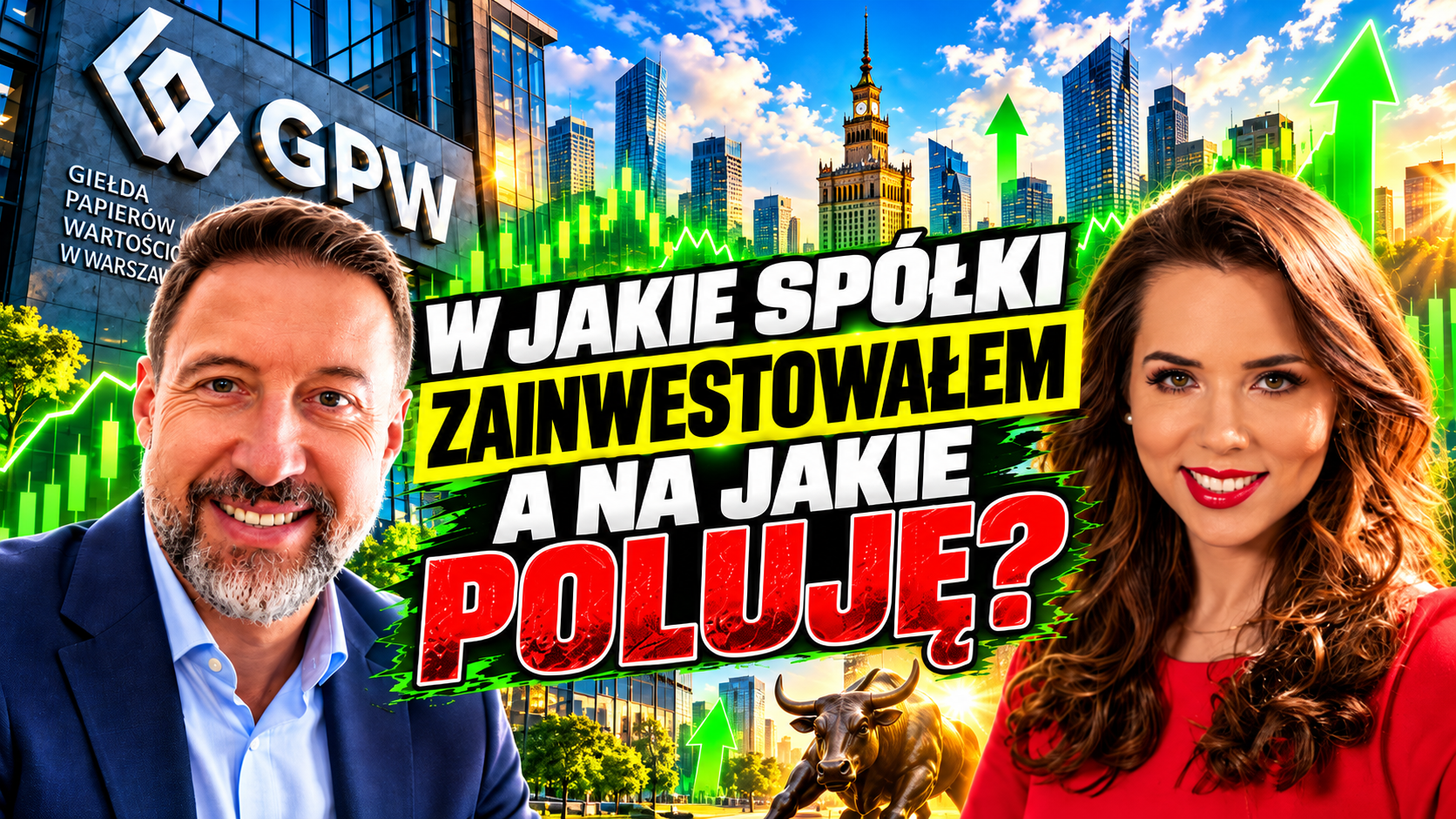 W jakie spółki zainwestowałem a na jakie poluję? Wideo