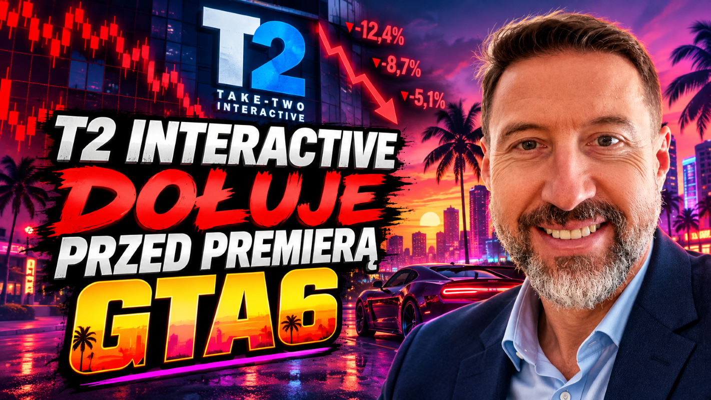 Take2 Interactive dołuje przed premierą GTA6. Co robię z akcjami?